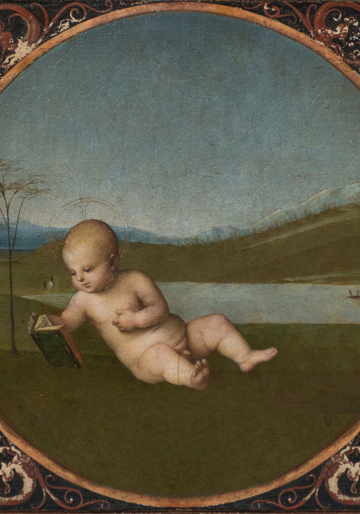 Мадонна с младенцем (Мадонна Конестабиле). Рафаэль (Рафаэлло Санти), 1504, Государственный Эрмитаж 